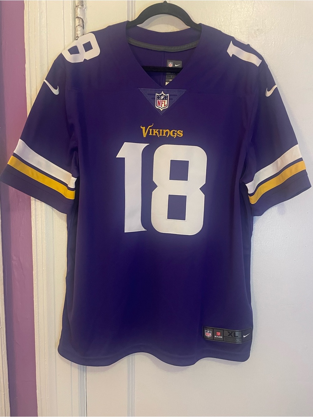 NFL Men's Minnesota Vikings Justin Jefferson Nike Jersey
